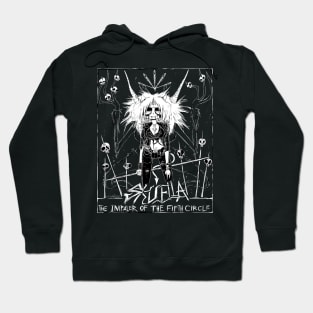 Black Metal Skuella Hoodie